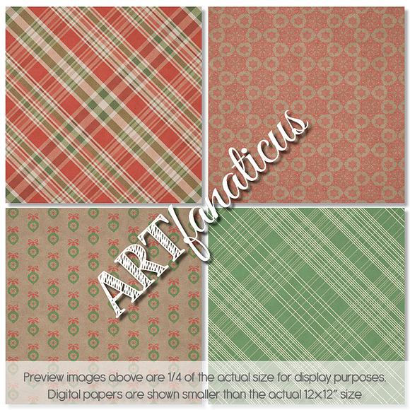 CHRISTMAS KRAFT in Patterns - product preview 2