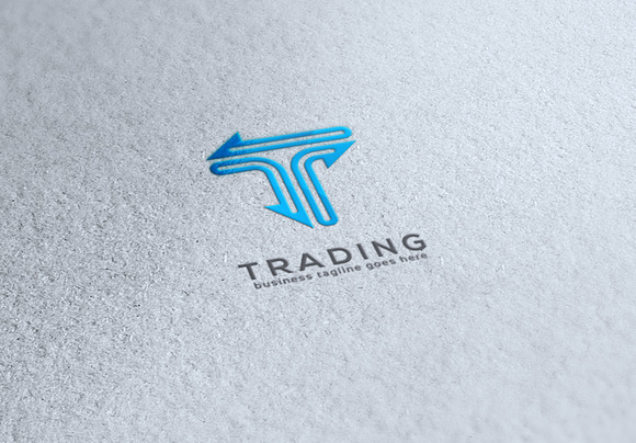Trading Letter T in Logo Templates - product preview 1