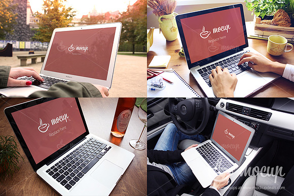 Upgrade! 20 PSD MacBook Mockup in Mobile & Web Mockups - product preview 2