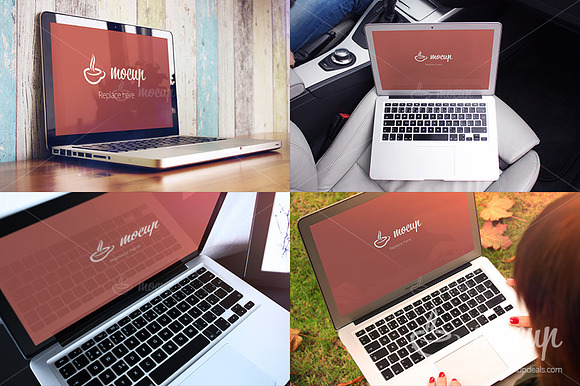 Upgrade! 20 PSD MacBook Mockup in Mobile & Web Mockups - product preview 3