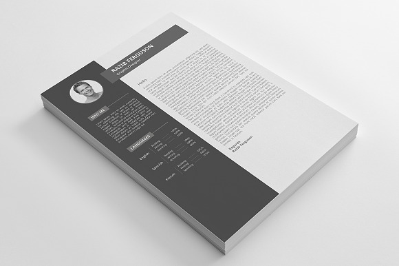 Resume / CV in Resume Templates - product preview 2