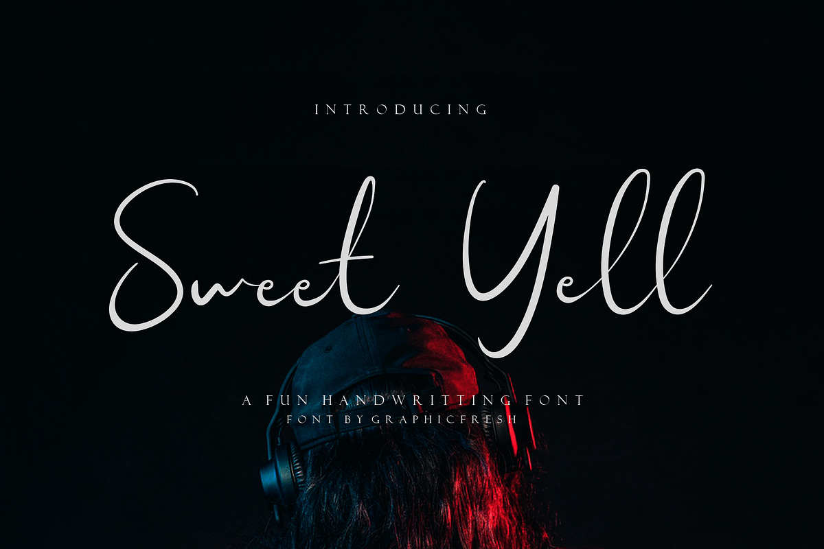 Sweet Yell - A Fun Handwritting in Script Fonts - product preview 8