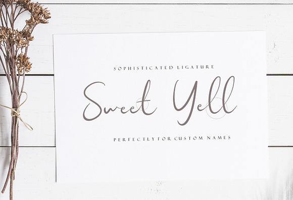 Sweet Yell - A Fun Handwritting in Script Fonts - product preview 3