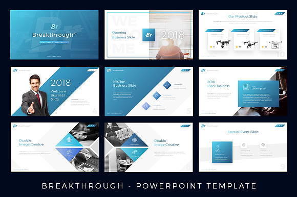 Breakthrough - Business Presentation in PowerPoint Templates - product preview 1