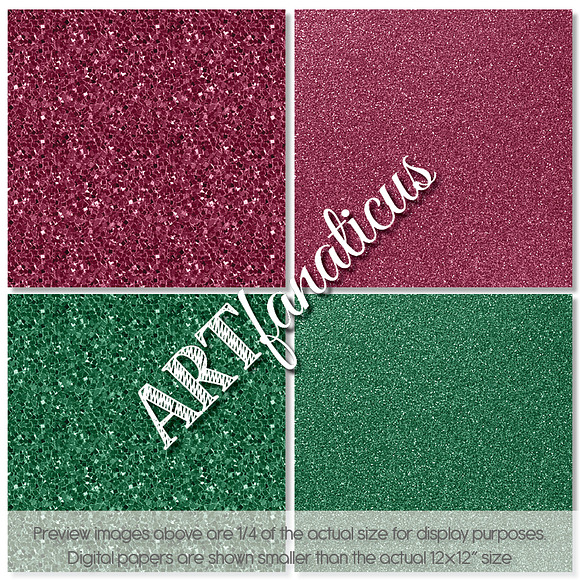 CHRISTMAS GLITTER in Textures - product preview 3