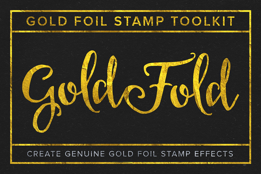 Gold Fold - Gold Foil Stamp Toolkit