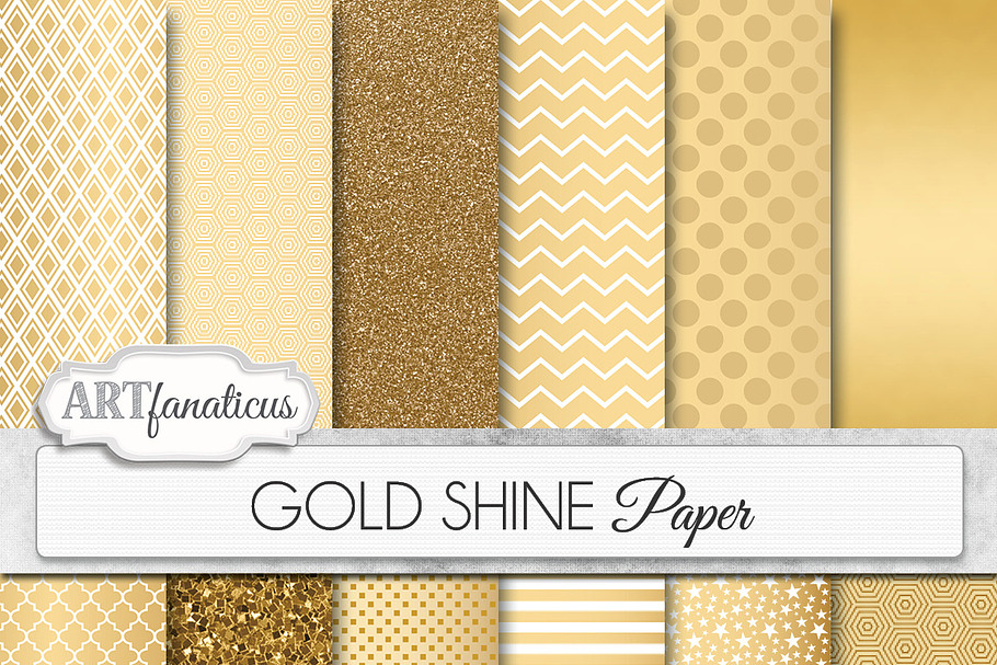 GOLD SHINE in Patterns - product preview 8