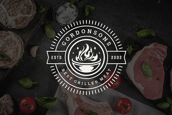 18 Barbecue Logos and Badges in Logo Templates - product preview 8