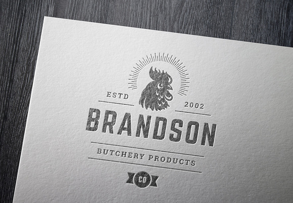 18 Meat Food Logos and Badges in Logo Templates - product preview 11