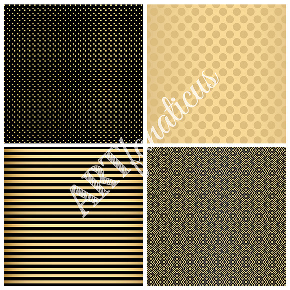 NEW YEAR'S GOLD in Patterns - product preview 3