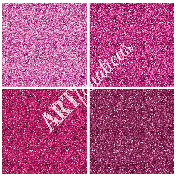 PINK TOPAZ GLITTER in Textures - product preview 3