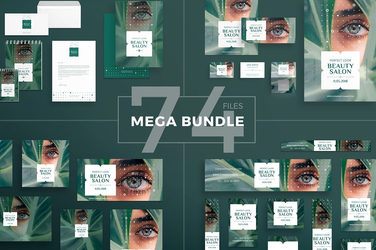 Mega Bundle | Beauty Salon in Templates - product preview 8