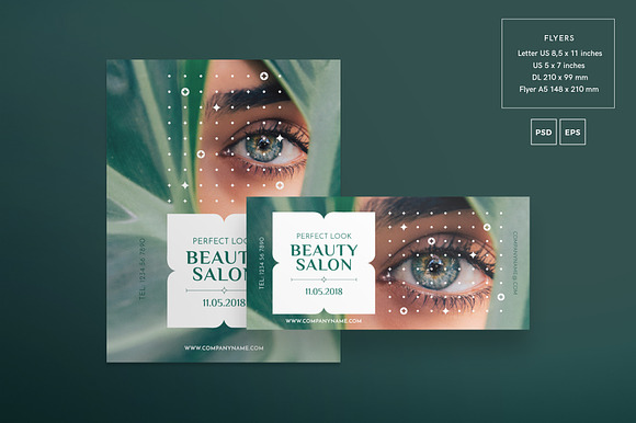 Print Pack | Beauty Salon in Templates - product preview 3