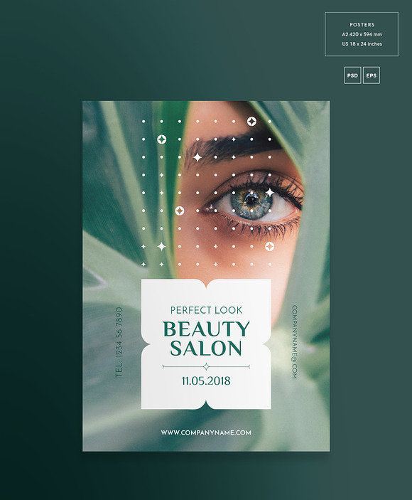 Print Pack | Beauty Salon in Templates - product preview 5