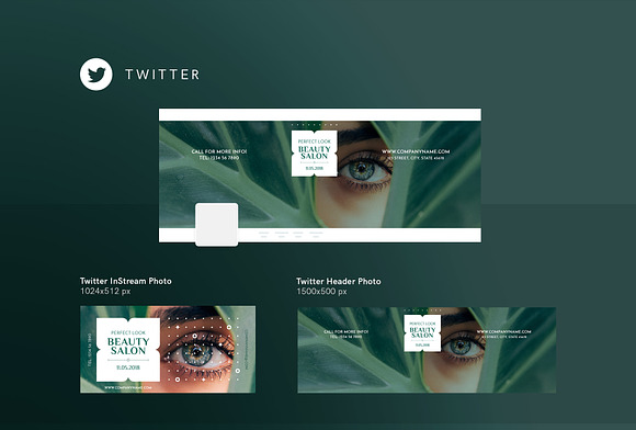 Promo Bundle | Beauty Salon in Templates - product preview 3