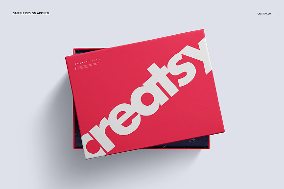 Shoe Box Mockup Set in Product Mockups - product preview 6