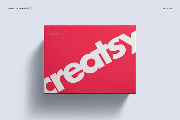 Shoe Box Mockup Set in Product Mockups - product preview 11