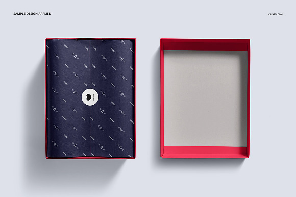 Shoe Box Mockup Set in Product Mockups - product preview 14