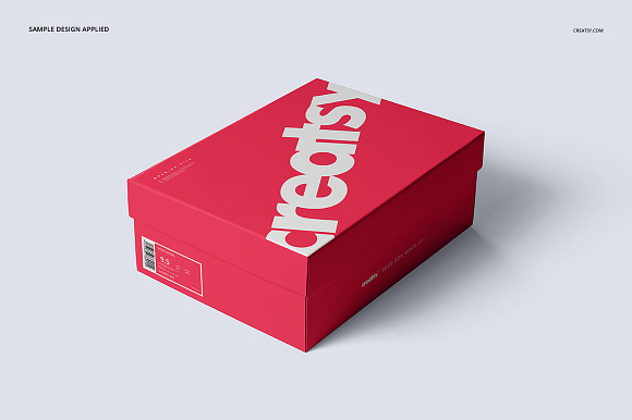 Shoe Box Mockup Set in Product Mockups - product preview 18