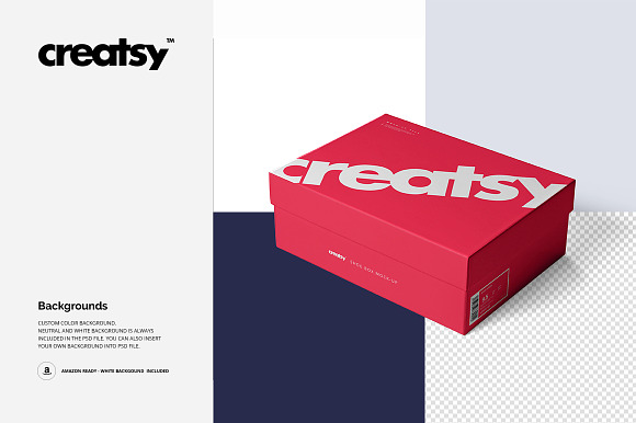 Shoe Box Mockup Set in Product Mockups - product preview 20