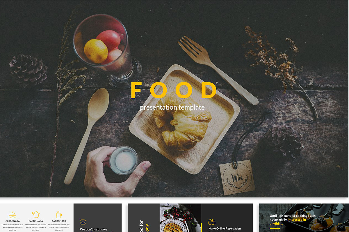 The Food Google Slide Template in Google Slides Templates - product preview 8
