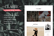 Claire - Elegant Personal Blog Theme