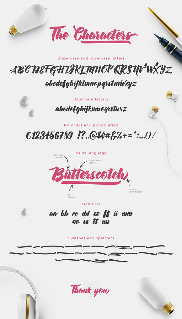 90% OFF. Fonts Bundle. in Script Fonts - product preview 5