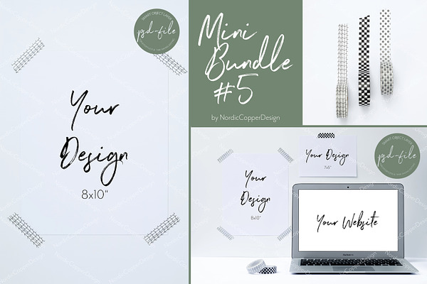 Print Designer Mockup Bundle