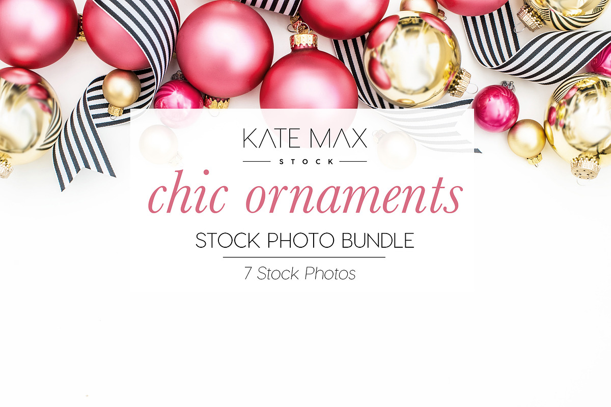 Chic Ornaments Stock Photo Bundle in Product Mockups - product preview 8