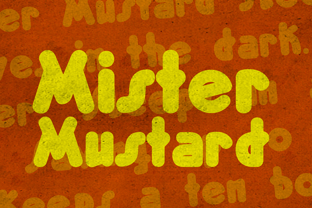 Mister Mustard in Fonts - product preview 8