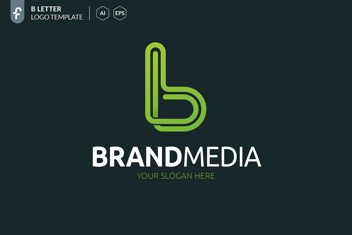 Brand Media Logo in Logo Templates - product preview 8