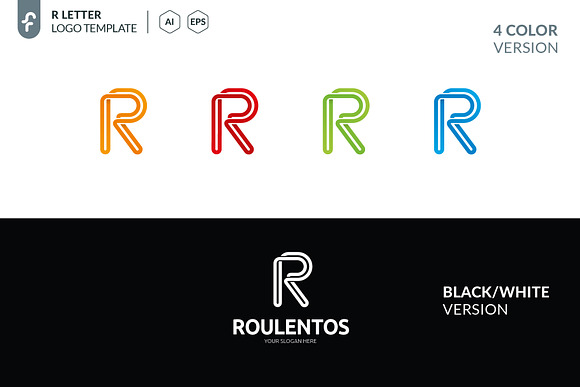 Roulentos Logo in Logo Templates - product preview 3