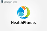 Health Fitness Logo