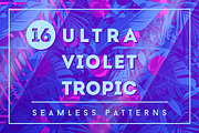 16 Ultraviolet Tropic Patterns