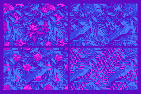 16 Ultraviolet Tropic Patterns in Patterns - product preview 2