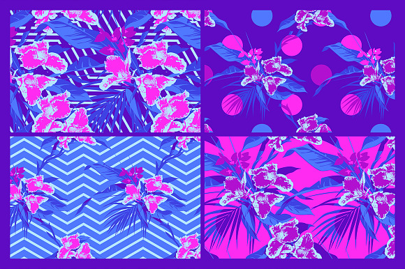 16 Ultraviolet Tropic Patterns in Patterns - product preview 4