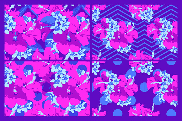 16 Ultraviolet Tropic Patterns in Patterns - product preview 6