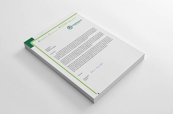 Letterhead Design B+G in Stationery Templates - product preview 1