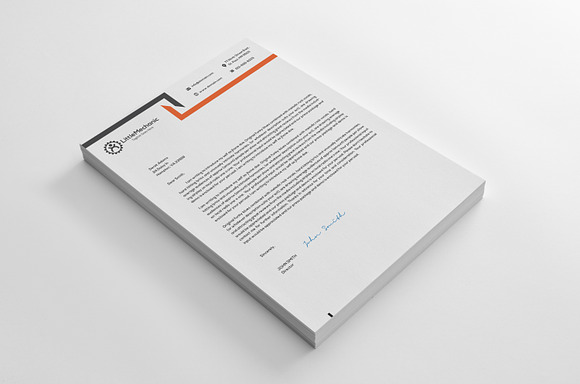 Letterhead Design in Stationery Templates - product preview 1
