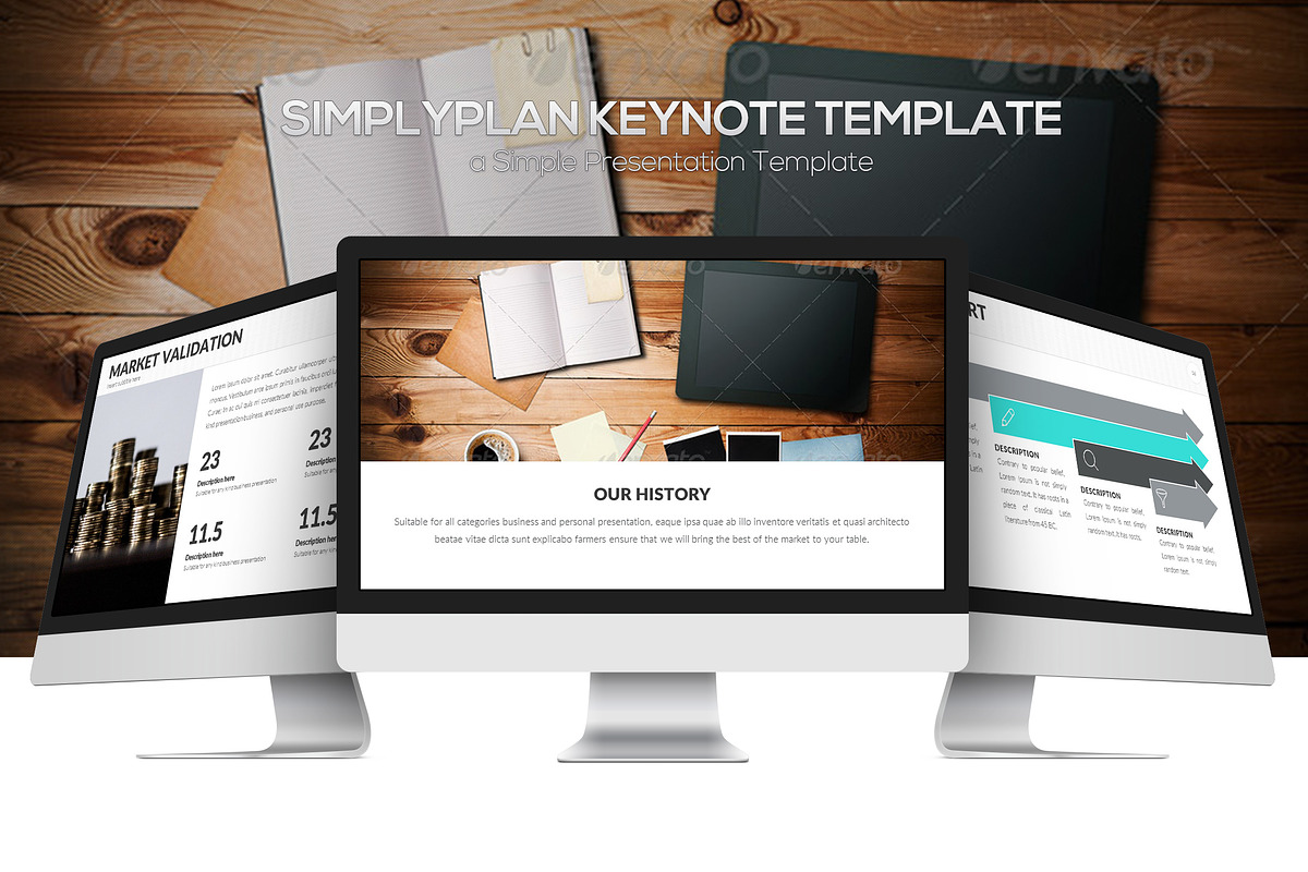 Simplyplan Keynote Template in Keynote Templates - product preview 8