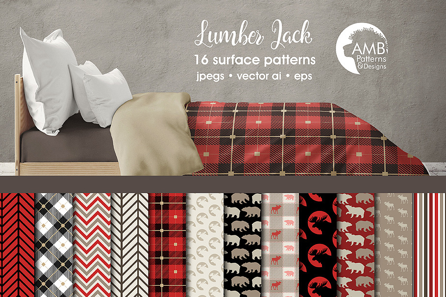 Lumberjack papers AMB-1871 in Patterns - product preview 8