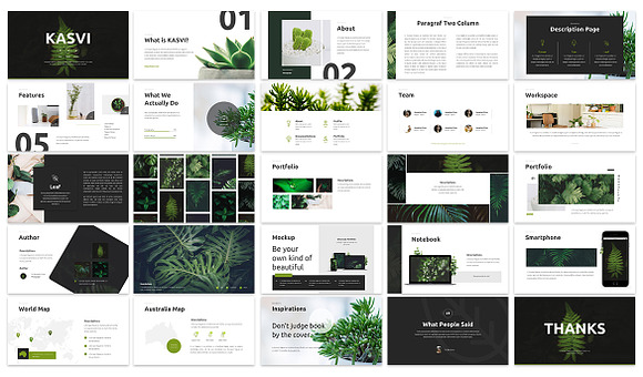 KASVI - Nature Keynote Template in Keynote Templates - product preview 1