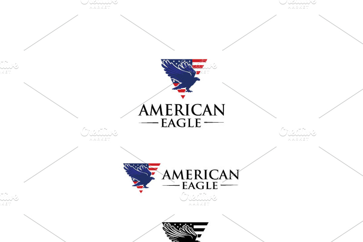 American Eagle Logo in Logo Templates - product preview 8