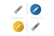 Double extension ladder icon