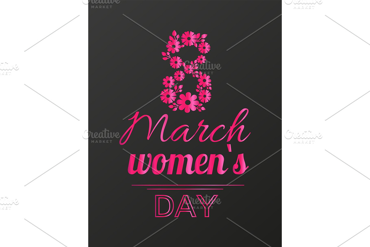 International Womans Day Holiday on Eight of March in Illustrations - product preview 8