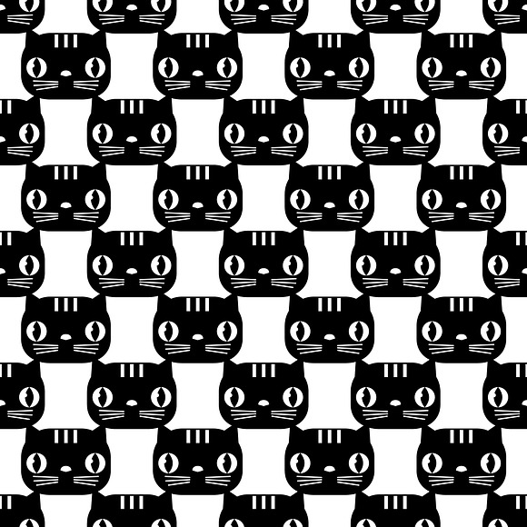 Funny lovely Cats.  in Patterns - product preview 1