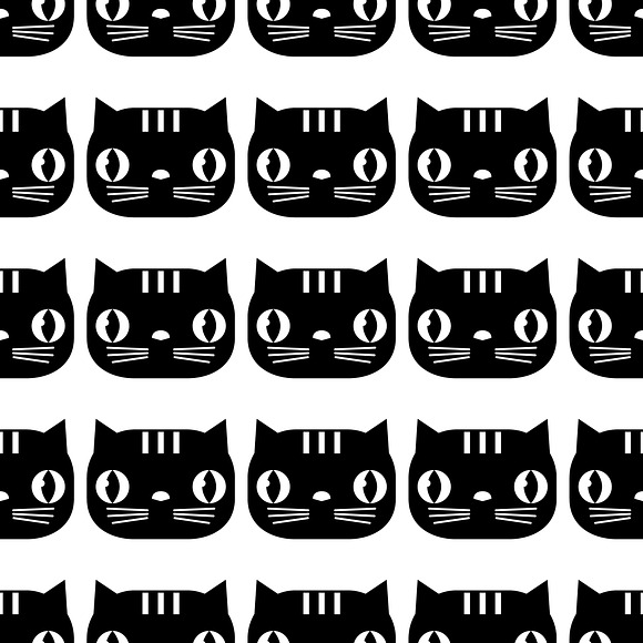 Funny lovely Cats.  in Patterns - product preview 2