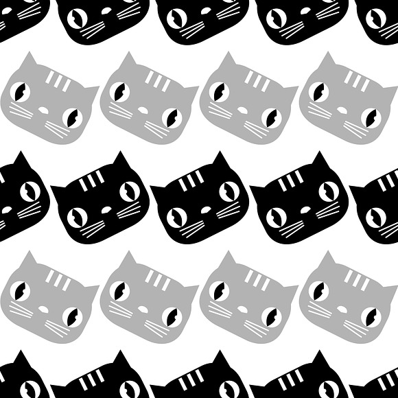 Funny lovely Cats.  in Patterns - product preview 5