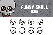Funny Skull Icon