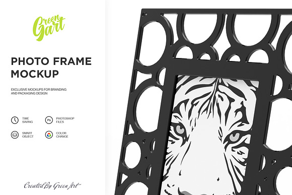 4 PSD Photo Frame Mockup in Print Mockups - product preview 10